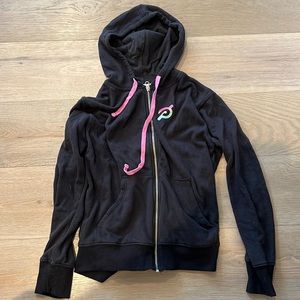 Peloton hooded full zip sweatshirt